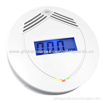 New CO Sensor, Manufacturer, PA-003W, LCD Display, Wired or Wireless, CE and RoHS-marked